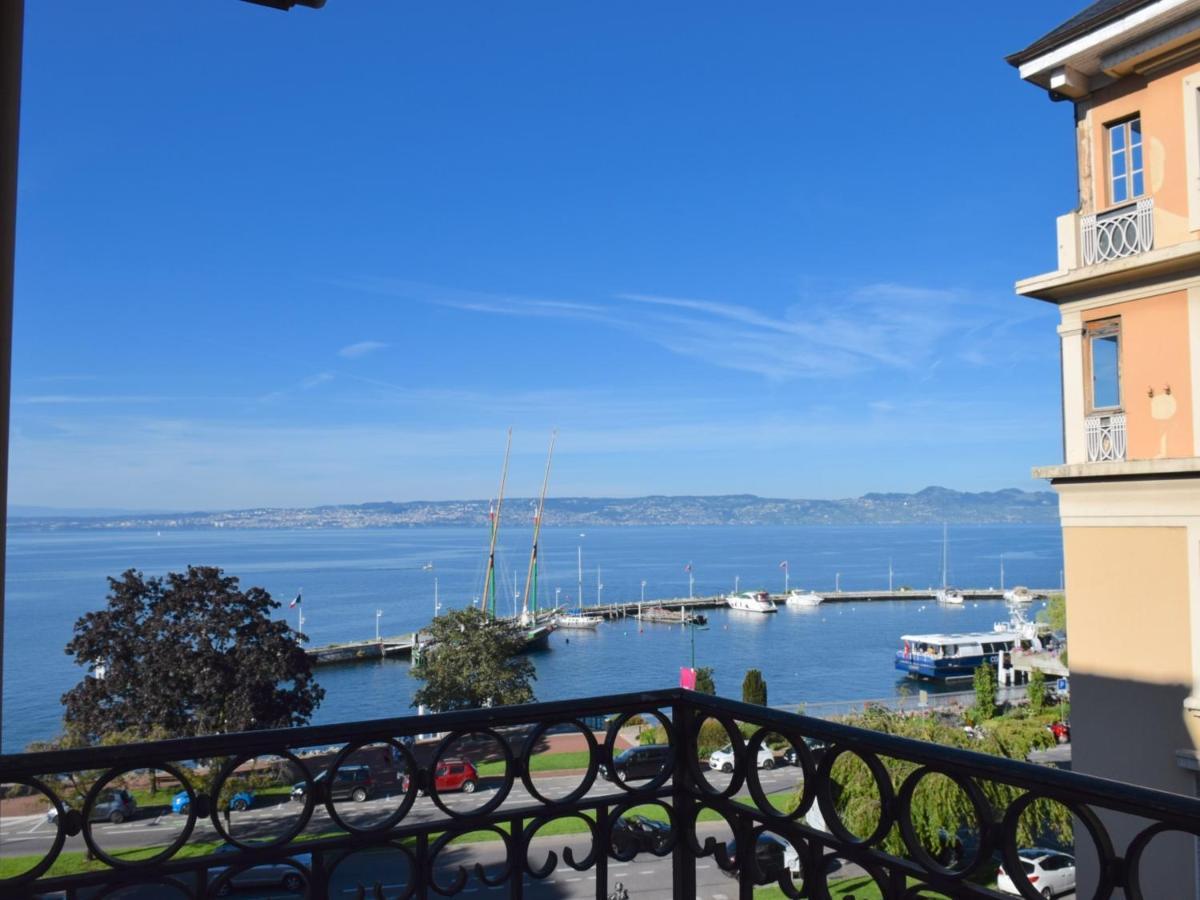 Appartement Charmant Avec Balcon, Wifi Et Animaux Admis A Evian-Les-Bains - Fr-1-498-14 Екстер'єр фото
